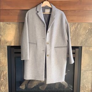 Everlane wool cocoon coat